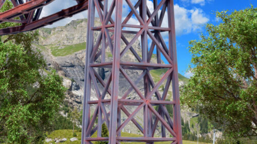 Kibri 39753 H0 Stahl-Viadukt-Mittelpfeile