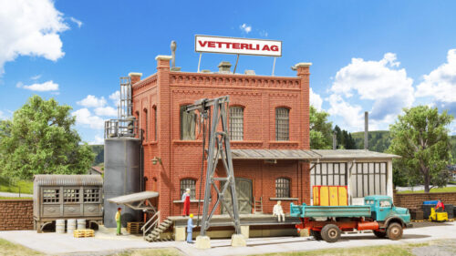 Kibri 39813 H0 Fabrik mit Anbau