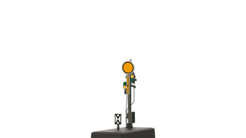 Märklin 70382 Form-Vorsignal m.grauem Mast