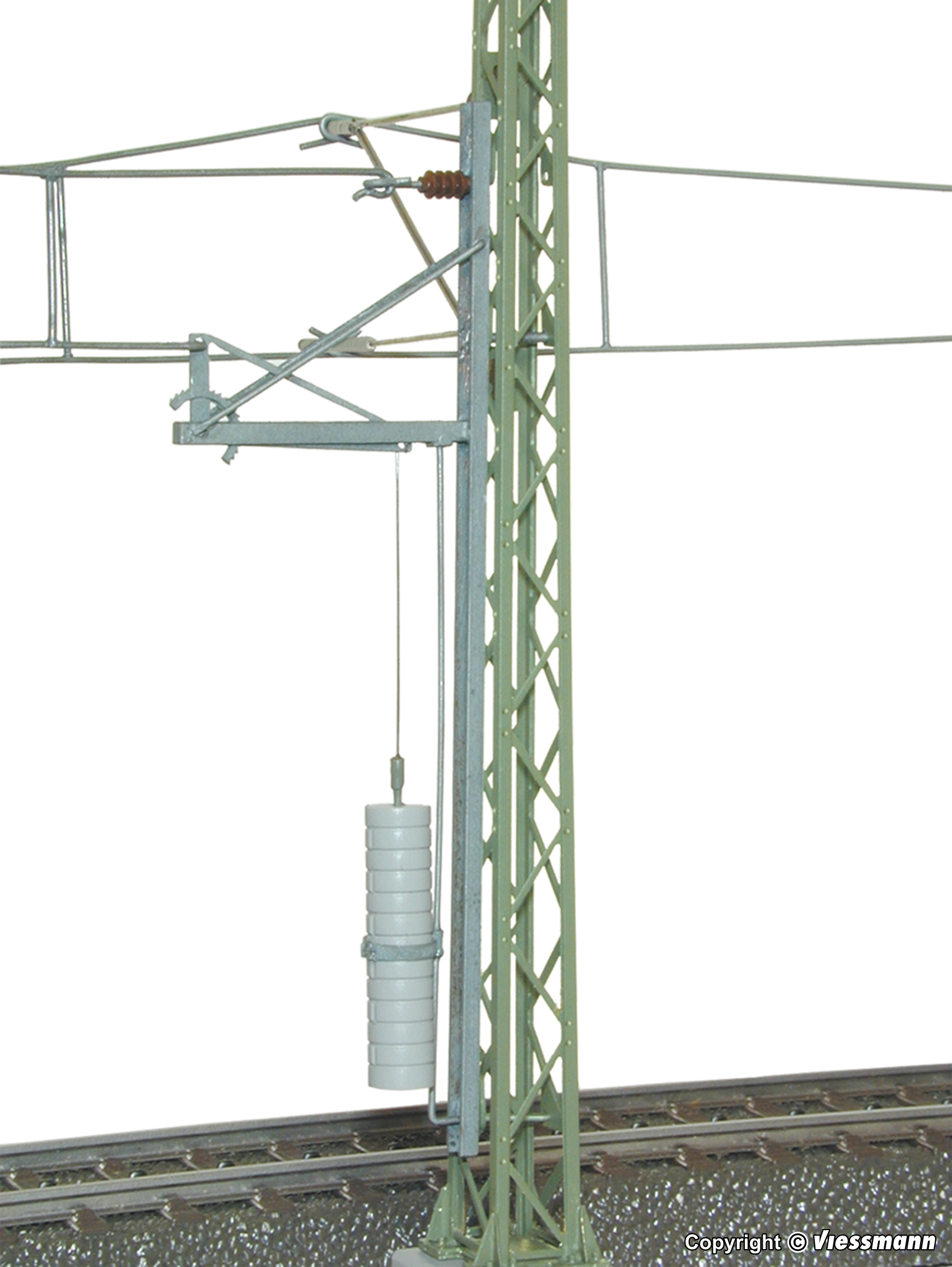 Viessmann 4165 H0Hebelspannwerk +Abspan.