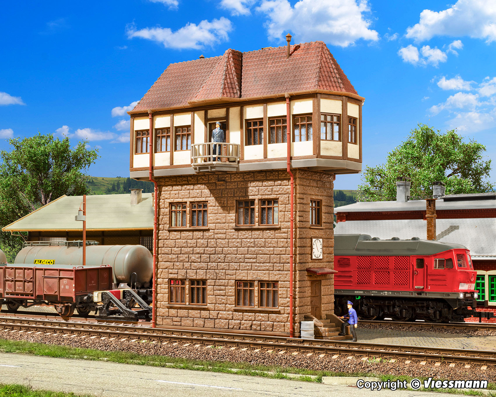 Vollmer 45734 H0 Stellwerk Fellbach
