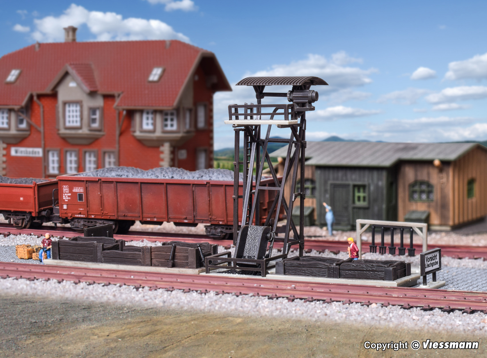 Vollmer 47551 N Schlackenaufzug mit Grube