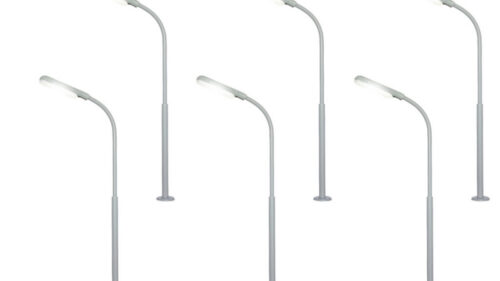 Viessmann 64906 N Peitschenleuchte 5+1 LED we