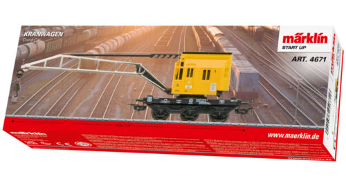 Märklin 04671 Kranwagen, gelb