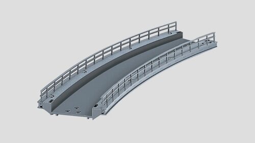 Märklin 74623 Rampenstück geb. r 437,5 mm