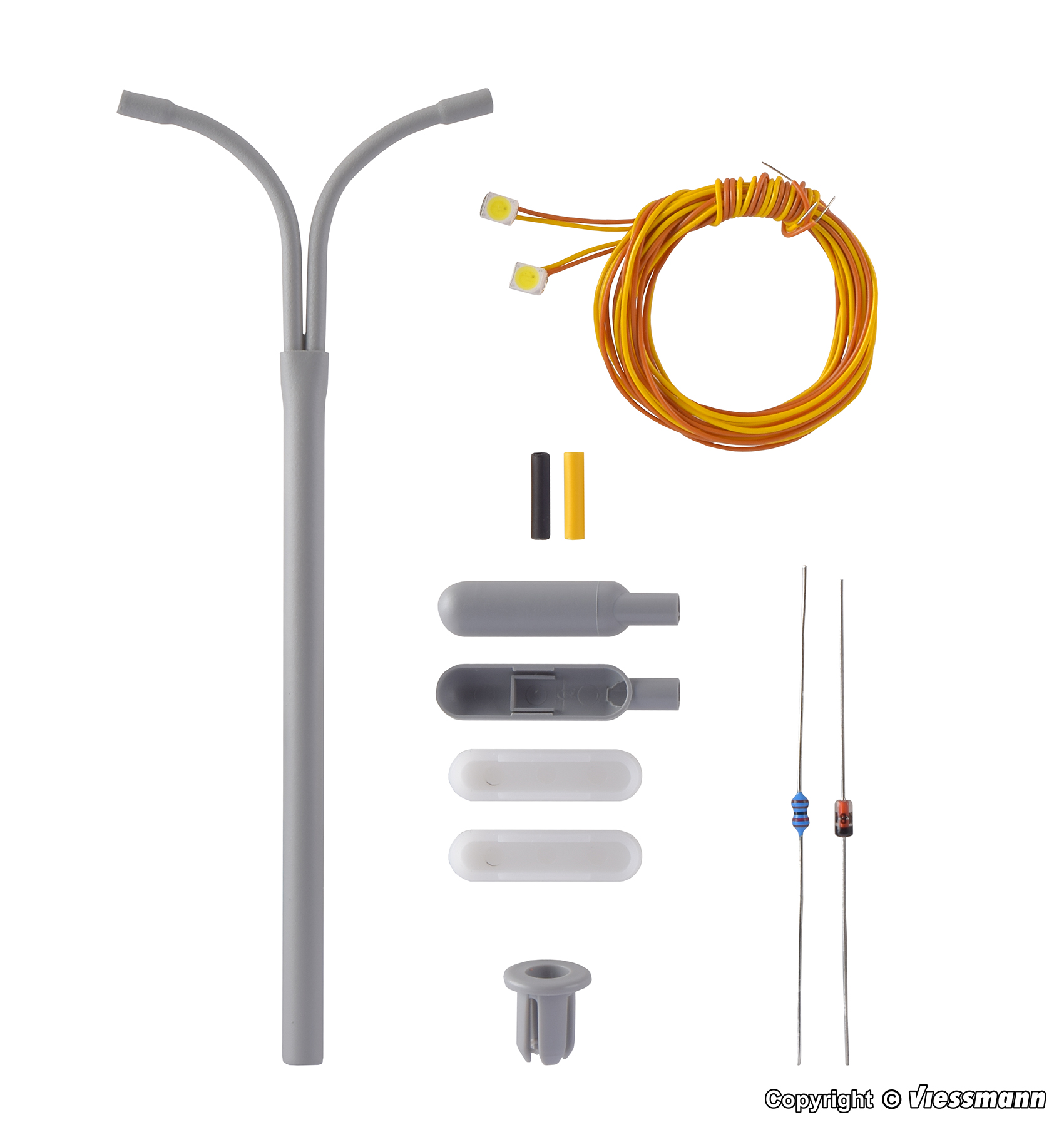Viessmann 6723 H0 Bausatz Peitschenl. LED