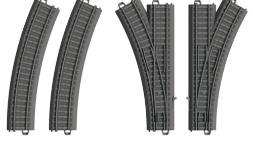 Märklin 23401 Kunststoffgleis Weichen-Set