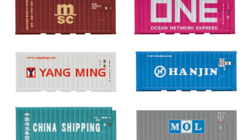 Trix 66589 Container-Set 20 ft.