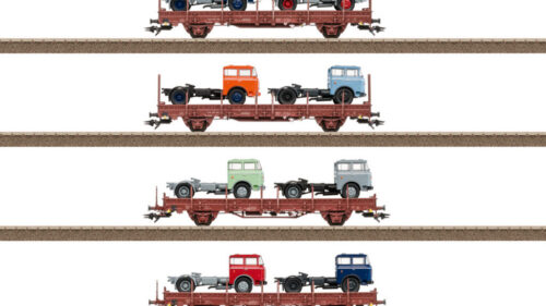 Trix 24190 Rungenwagen-Set DR
