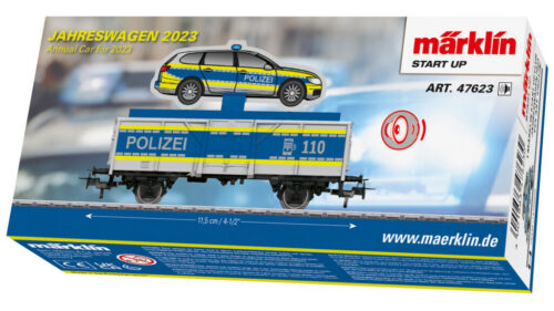 Märklin 47623 Start up Club-Wagen'23 Polize