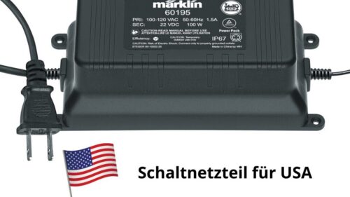 Märklin 60195 Schaltnetzteil 120 V/100 VA