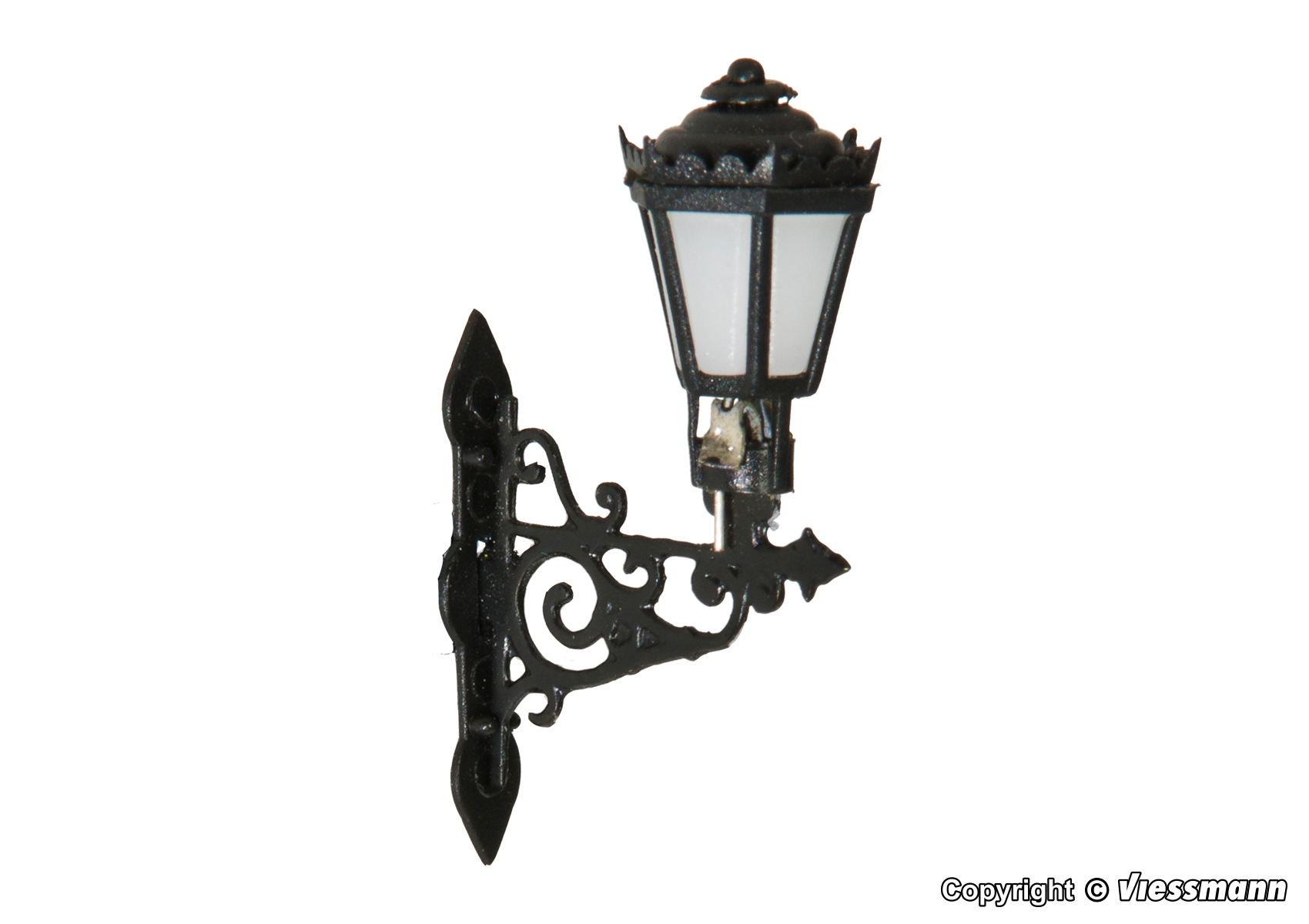 Viessmann 9074 0 Wandlaterne, LED warmweiß