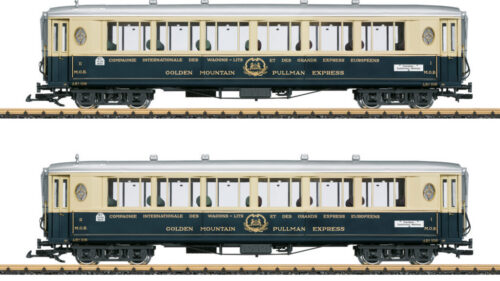 LGB 36661 Salonwagen-Set Golden Pass MO