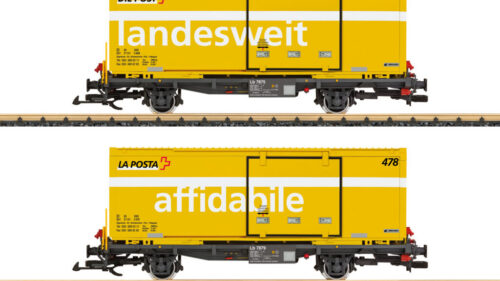 LGB 45886 Containerwagen-Set Post RhB