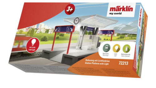 Märklin 72213 Bahnsteig mit Licht(my world)