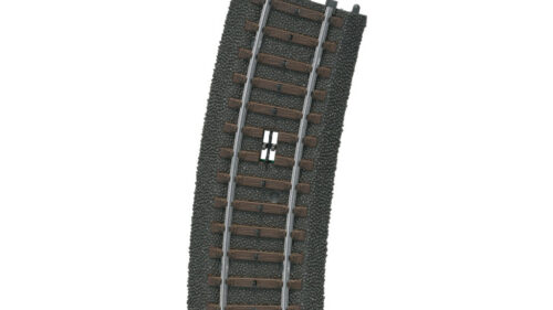 Märklin 24194 Schaltgleis geb. r360 mm,15 G