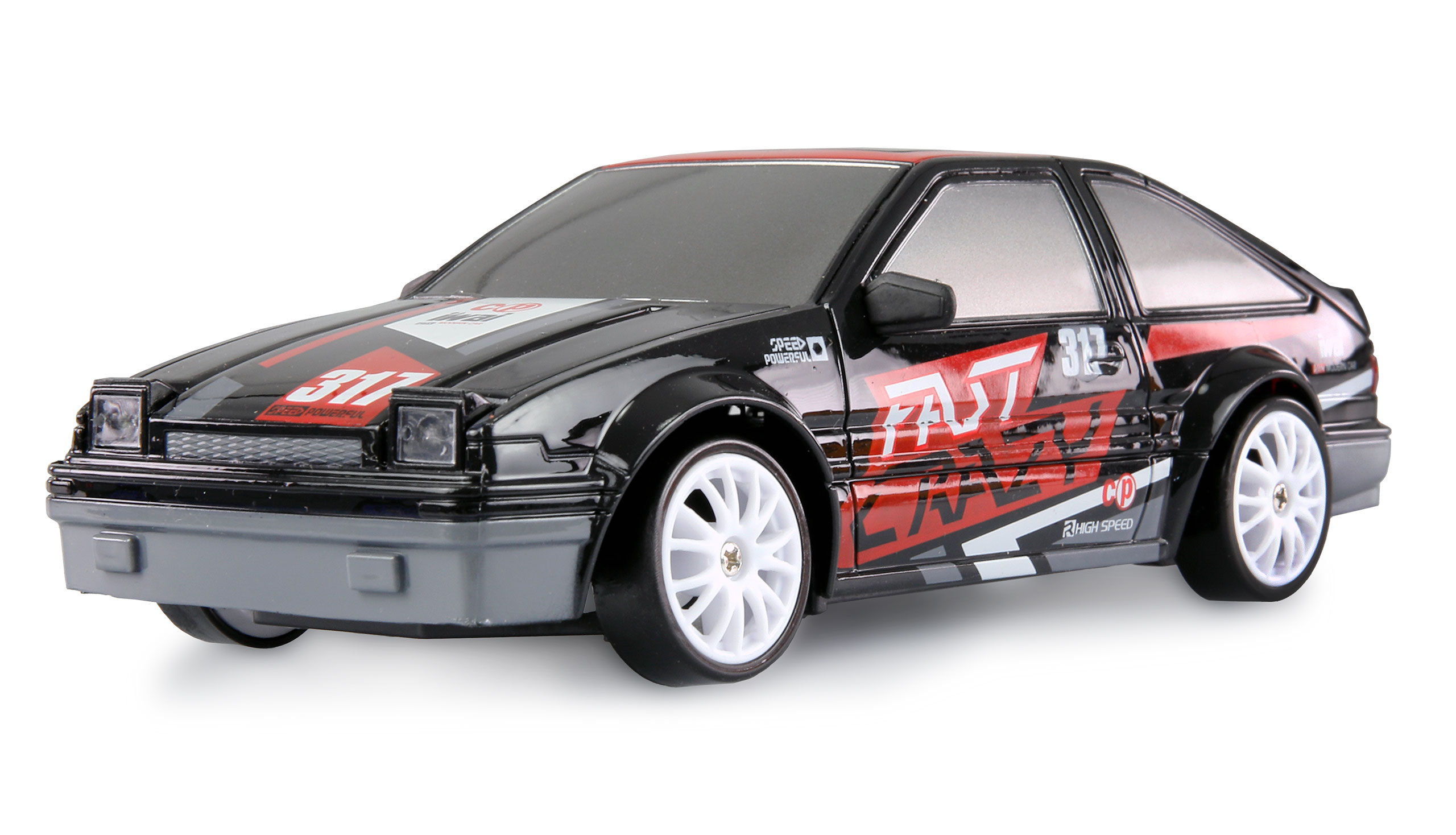AMEWI 21108 Drift Sport Car 4WD 1:24 RTR schwarz