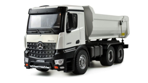 AMEWI 22413 Mercedes-Benz Arocs Lkw Kipper PRO Metall V2 RTR weiß