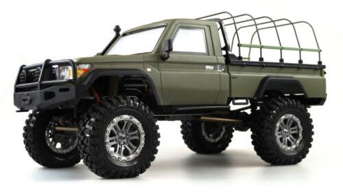 AMEWI 22461 AMXRock RCX10PS Scale Crawler Pick-up 1:10 RTR mattgrün