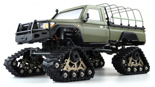 AMEWI 22462 AMXRock RCX10BTS Scale Crawler Pick-up 1:10 RTR mattgrün
