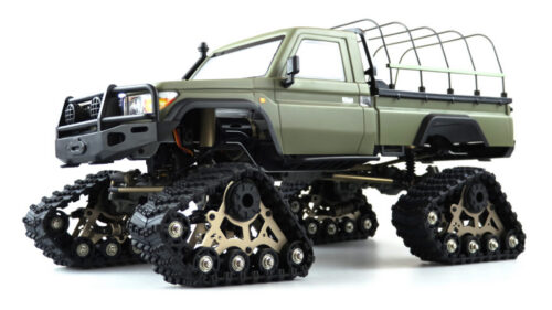 AMEWI 22463 AMXRock RCX10PTS Scale Crawler Pick-up 1:10 RTR mattgrün