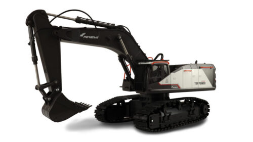 AMEWI 22499 ACV730 V2 Raupenbagger 1:14 RTR weiß