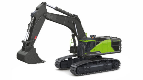 AMEWI 22516 ACV730 V3 Raupenbagger 1:14 RTR grau-grün