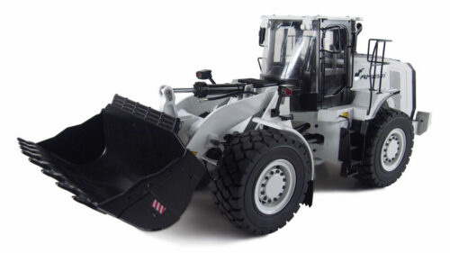 AMEWI 22541 Hydraulik-Radlader G921H Vollmetall 1:16, RTR, weiß