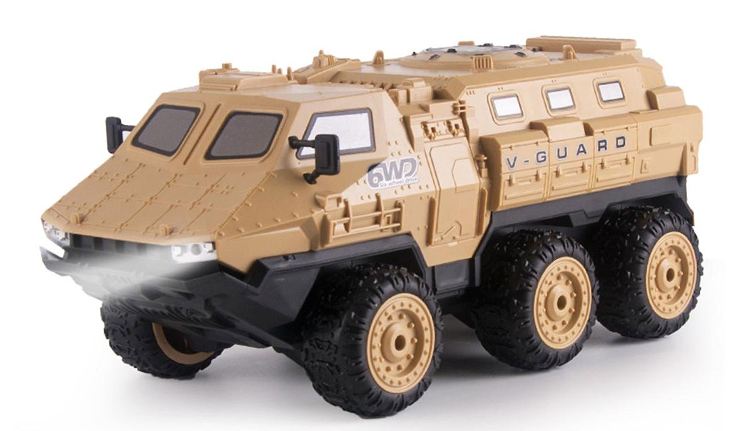 AMEWI 22585 V-Guard gepanzertes Fahrzeug 6WD 1:16 RTR sand