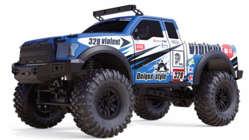 AMEWI 22594 Dirt Climbing PickUp Race Crawler 4WD 1:10 RTR blau