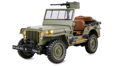 AMEWI 22737 Jeep Willys MB Scale Crawler 4WD 1:14 RTR grün