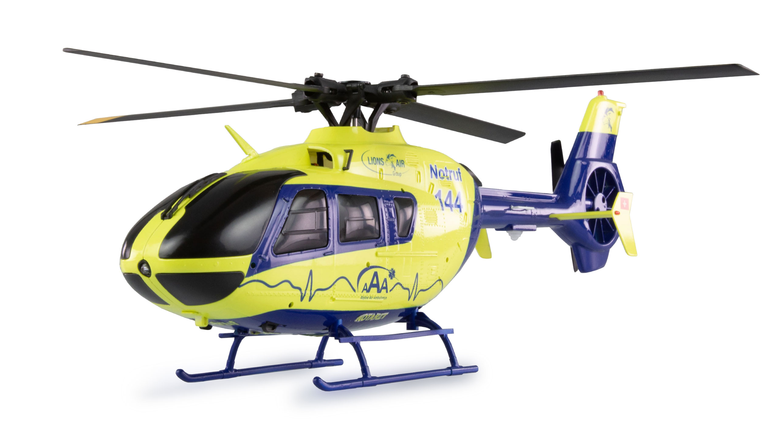 AMEWI 25341 AFX-135 PRO Alpine Air Ambulance Helikopter 6-Kanal 6G RTF