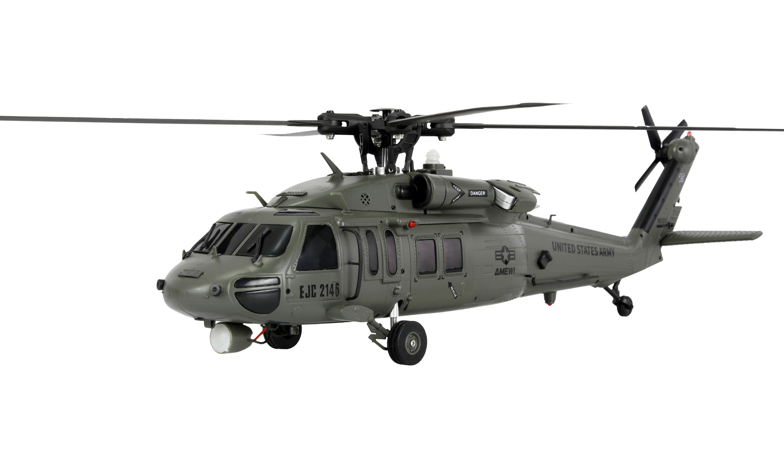 AMEWI 25367 UH60 Black Hawk Marine CP Helikopter 6G/3D RTF