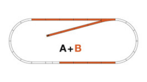 Roco 42020 Gleisset B ROCO-LINE m.Bett.po