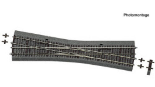 Roco 42592 Einzelkreuzungsweiche EKW-10 Handantrieb