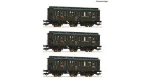 Roco 6200100 3er Set Abteilwag. PKP