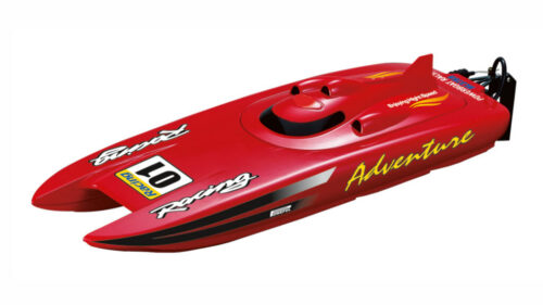 AMEWI 26070 Rennkatamaran Adventure 450mm 30km/h RTR rot