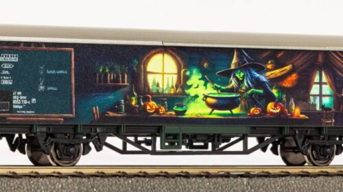 PIKO 27901 Ged. Güterwagen Halloween