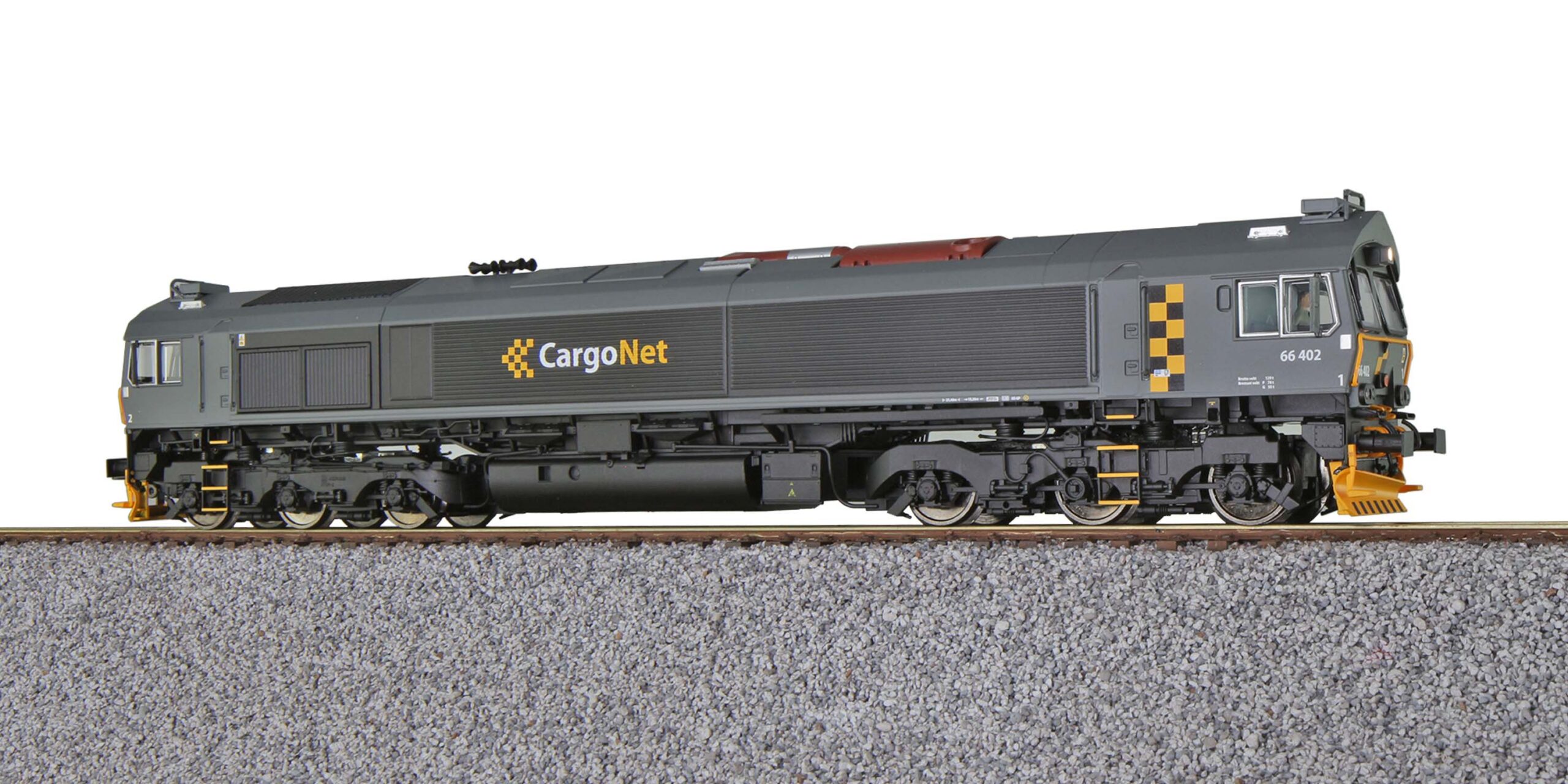 ESU 31277 Diesellok, H0, C66, Cargo Net