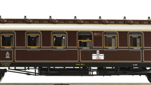 Roco 6200239 Schnellzuwagen 3. Kl. KPEV + Zugschlusstafel