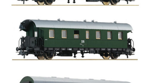 Roco 6200243 5er Set Personenwagen Usedom DR