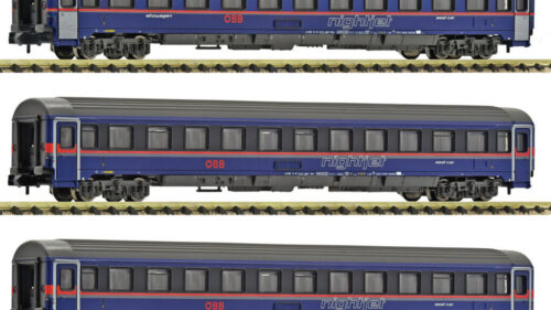 Fleischmann 6260084 3er Set Eurofima ÖBB Nightjet