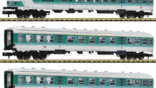 Fleischmann 6260090 3er Set n-Wagen DB-AG mit Steuerwagen