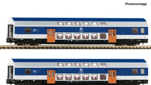 Fleischmann 6260094 2er Set DoSto Wagen VEB