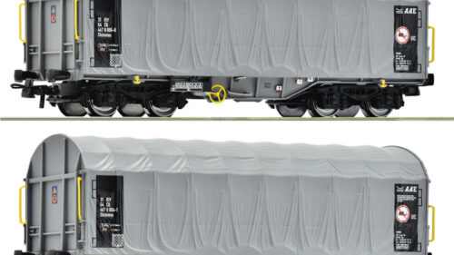 Roco 6600144 2er Set Schiebeplanenwag. CD
