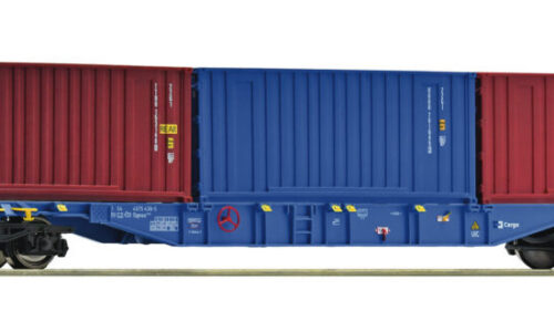 Roco 6600145 Cont.Tragwag. Sgns CDC + Container