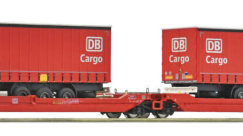Roco 6600168 Doppeltaschenwagen T3000e DB AG +Cargo