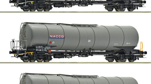 Roco 6600197 3er Set Kesselwagen Nacco
