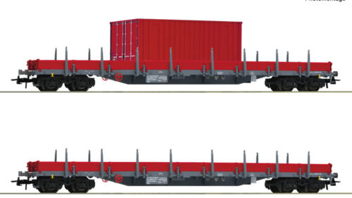 Roco 6600201 2er Set Rungenwagen DB-AG