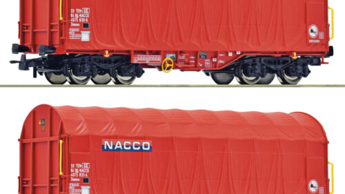 Roco 6600226 2er Set Schiebeplanenwagen Nacco